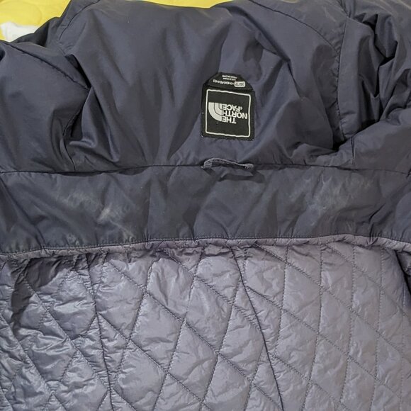 THE NORTH FACE Women's Transit Quilted Down Parka Jacket Long Size XS Gray - Picture 13 of 15